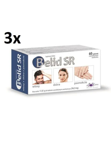 Zestaw Belid SR 3 x 60 tabl.