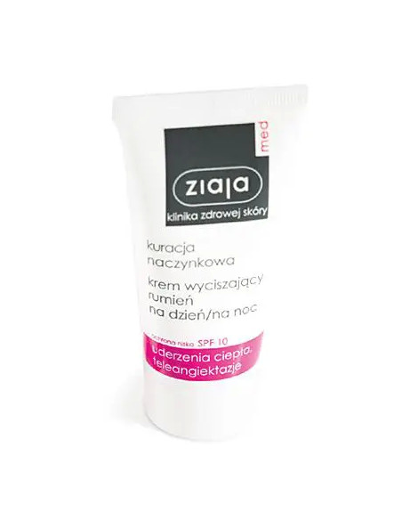 Ziaja Med Naczynkowa krem wyciszający rumień dzień/noc 50 ml