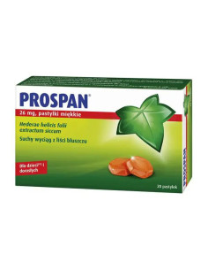 Prospan pastyl.miękkie 0,026 g 20 szt.