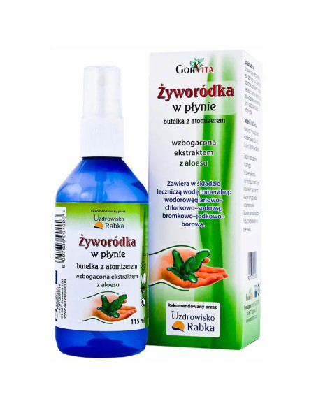 Żyworódka w płynie z ekstraktem z aloesu 115 ml