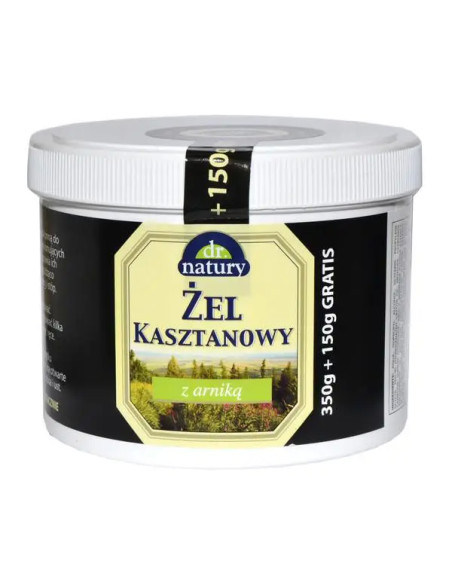 Żel kasztanowy z arniką dr. natury 350 g + 150 g