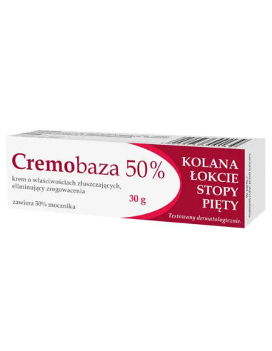 Cremobaza 50% krem o właściwościach...