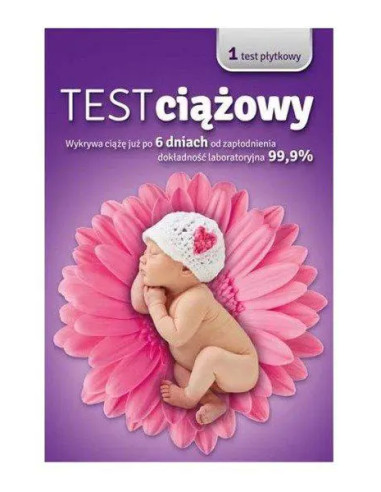 Test ciążowy BEJBI płytkowy 1 sztuka
