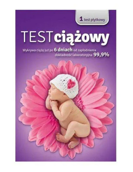 Test ciążowy BEJBI płytkowy 1 sztuka