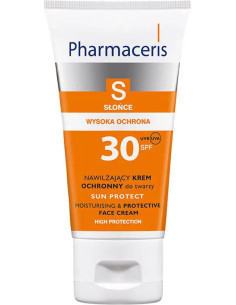Pharmaceris S Nawilżający krem ochronny do twarzy SPF 30...