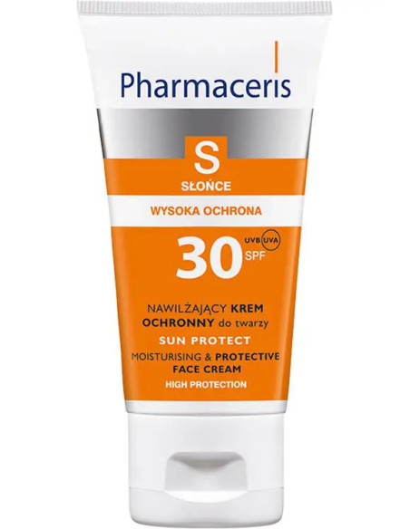Pharmaceris S Nawilżający krem ochronny do twarzy SPF 30 50 ml