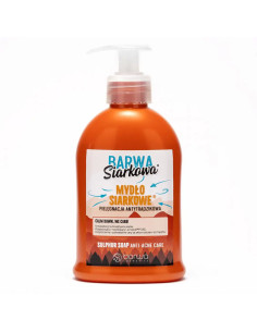 Mydełko siarkowe pielęgnacja antytrądzikowa 300 ml Barwa...