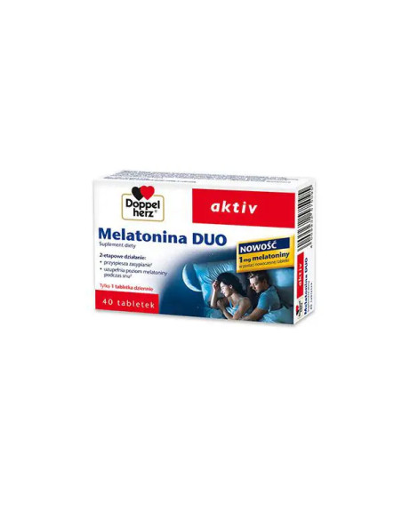 Doppelherz Aktiv Melatonina DUO 40 tabletek