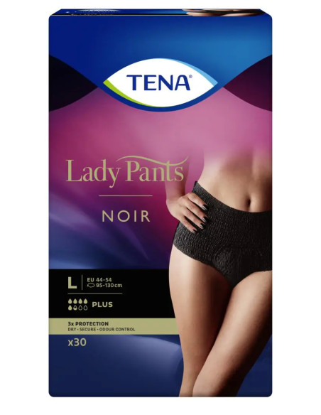 Tena Lady Pants Plus Noir Large 30 szt.