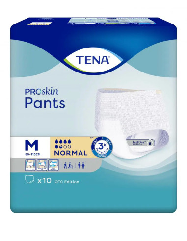 Tena Pants Proskin Normal Medium OTC Edition 10...