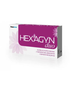 Hexagyn Duo globulki dopochwowe 10 sztuk