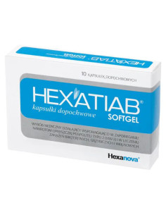 Hexatiab kapsułki dopochwowe 10 sztuk