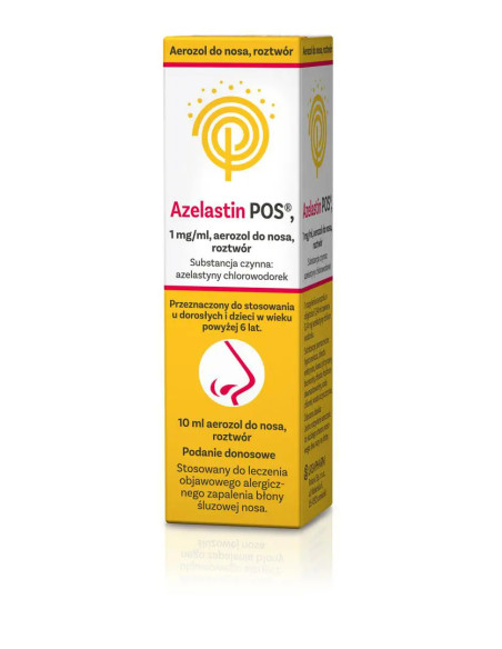 Azelastin POS 1mg/ml aerozol do nosa 10 ml