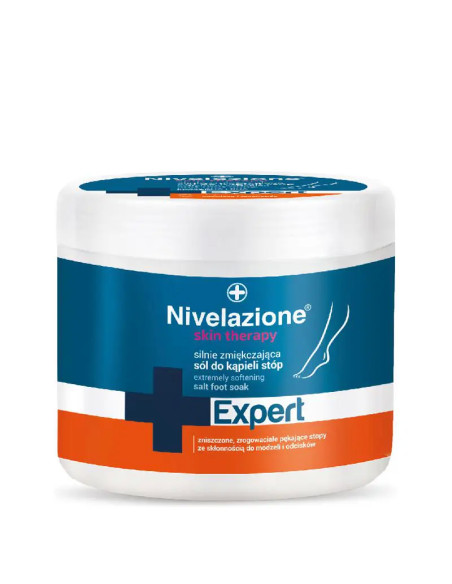 Nivelazione Skin Therapy Expert Silnie zmiękczająca sól do kąpieli stóp 650 g