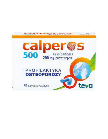 Calperos 500 mg 30 kapsułek