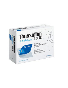 Tonaxinum Forte + Melatonina na noc 60 tabletek