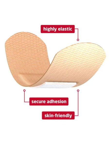 Plastry Leukoplast Elastic 20 sztuk