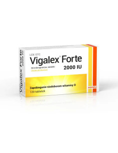 Vigalex Forte 2000 IU 120 tabletek