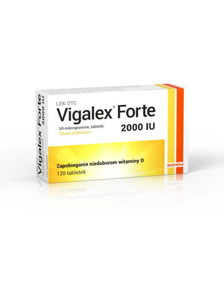 Vigalex Forte 2000 IU 120 tabletek