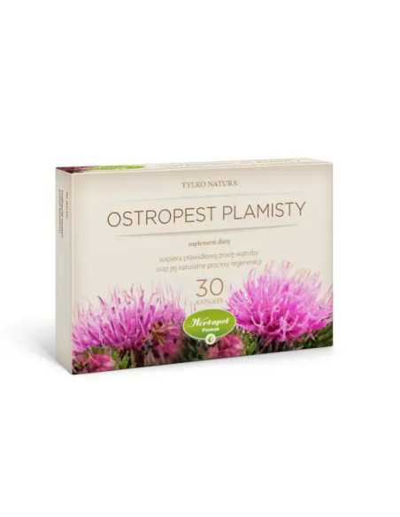 Ostropest Plamisty Tylko natura 30 kapsułek