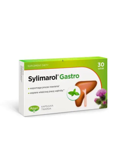 Sylimarol Gastro 30 kapsułek