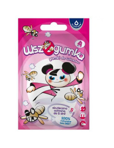 Wszogumka gumki do włosłw 4 szt.