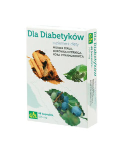 Dla diabetyków 48 kapsułek GAL