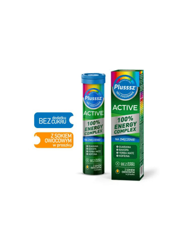 Plusssz Active 100% Energy Complex Na zmęczenie...