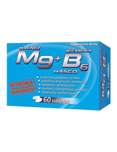 Mg + B6 Hasco 60 tabletek