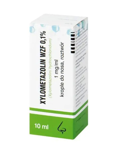 Xylometazolin WZF 0,1% 10 ml