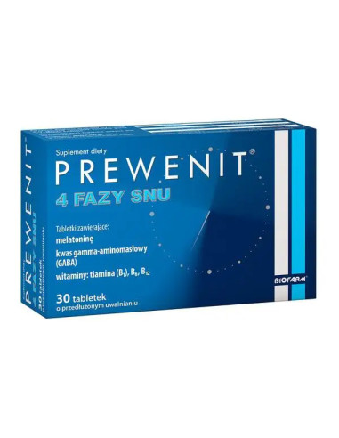 Prewenit 4 Fazy snu 30 tabletek