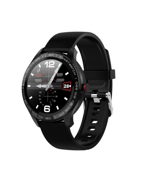 Maxcom Fit Zegarek sportowy FW33 Cobalt (pulsoksymetr) kolor czarny