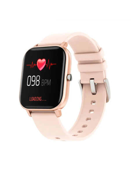 Maxcom Fit Zegarek sportowy Aurum FW35 (pulsoksymetr) kolor złoty