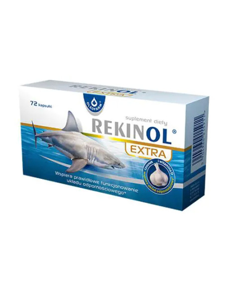 Oleofarm Rekinol Extra 72 kapsułki