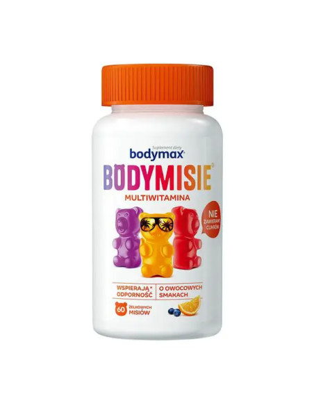 Bodymax Bodymisie o smaku owocowym 60 żelek