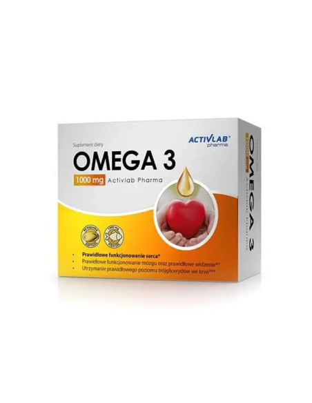 Omega 3 1000 mg 60 kapsułek Activlab