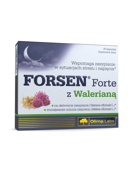 Forsen Forte z walerianą 30 kapsułek