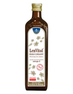 Oleofarm Olej Lniany LenVitol 500 ml