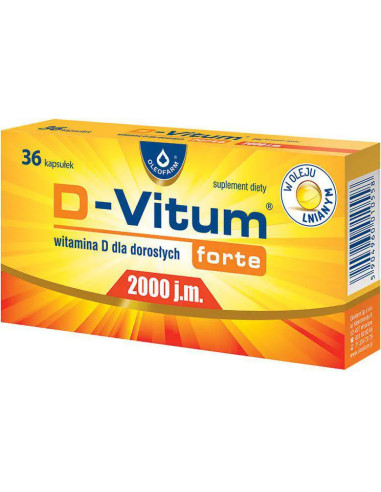 Oleofarm D-Vitum Forte Witamina D 2000 j.m. 36...