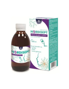 Oleofarm Nordisept porost islandzki z cynkiem 200 ml