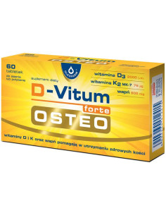 Oleofarm D-Vitum Forte Osteo Witamina D 2000 j.m. 60...