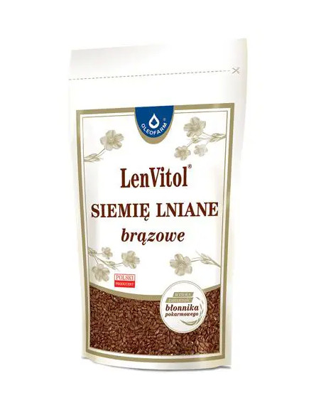 Oleofarm Siemię lniane brązowe 450 g