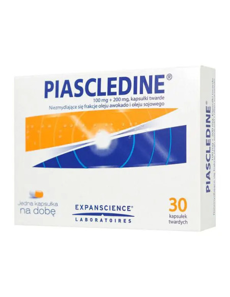 Piascledine 100 mg + 200 mg 30 kapsułek