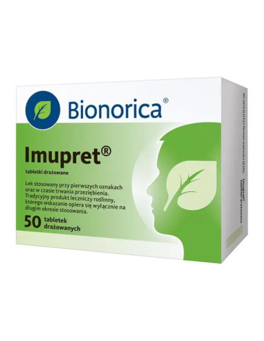 Imupret 50 tabletek