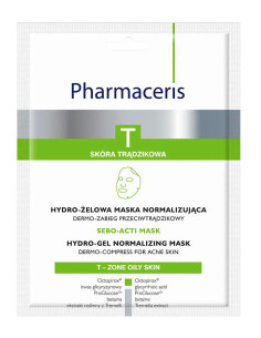 Pharmaceris T Sebo-Acti Mask hydro-żelowa maska...