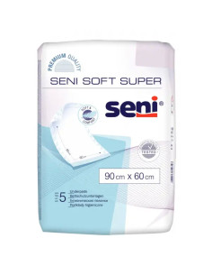 Seni Soft podkłady higieniczne 60 cm x 90 cm 5 szt.