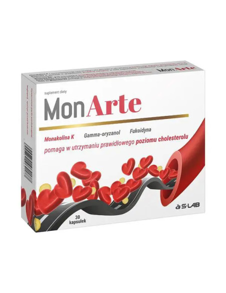 MonArte Monakolina K 30 kapsułek