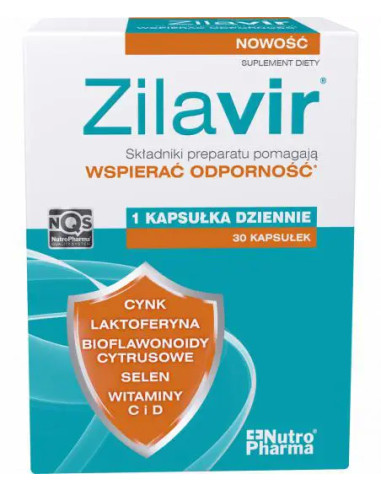 Zilavir 30 kapsułek