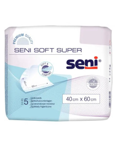 Seni Soft podkłady higieniczne 40 cm x 60 cm 5 szt.