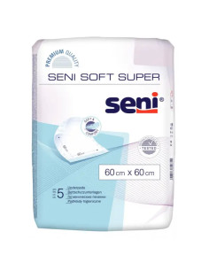 Seni Soft podkłady higieniczne 60 cm x 60 cm 5 szt.
